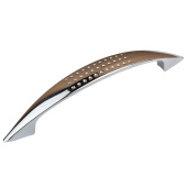 Ручка-скоба 96мм ХРОМ 303835 TRODOS,хедер *10/40