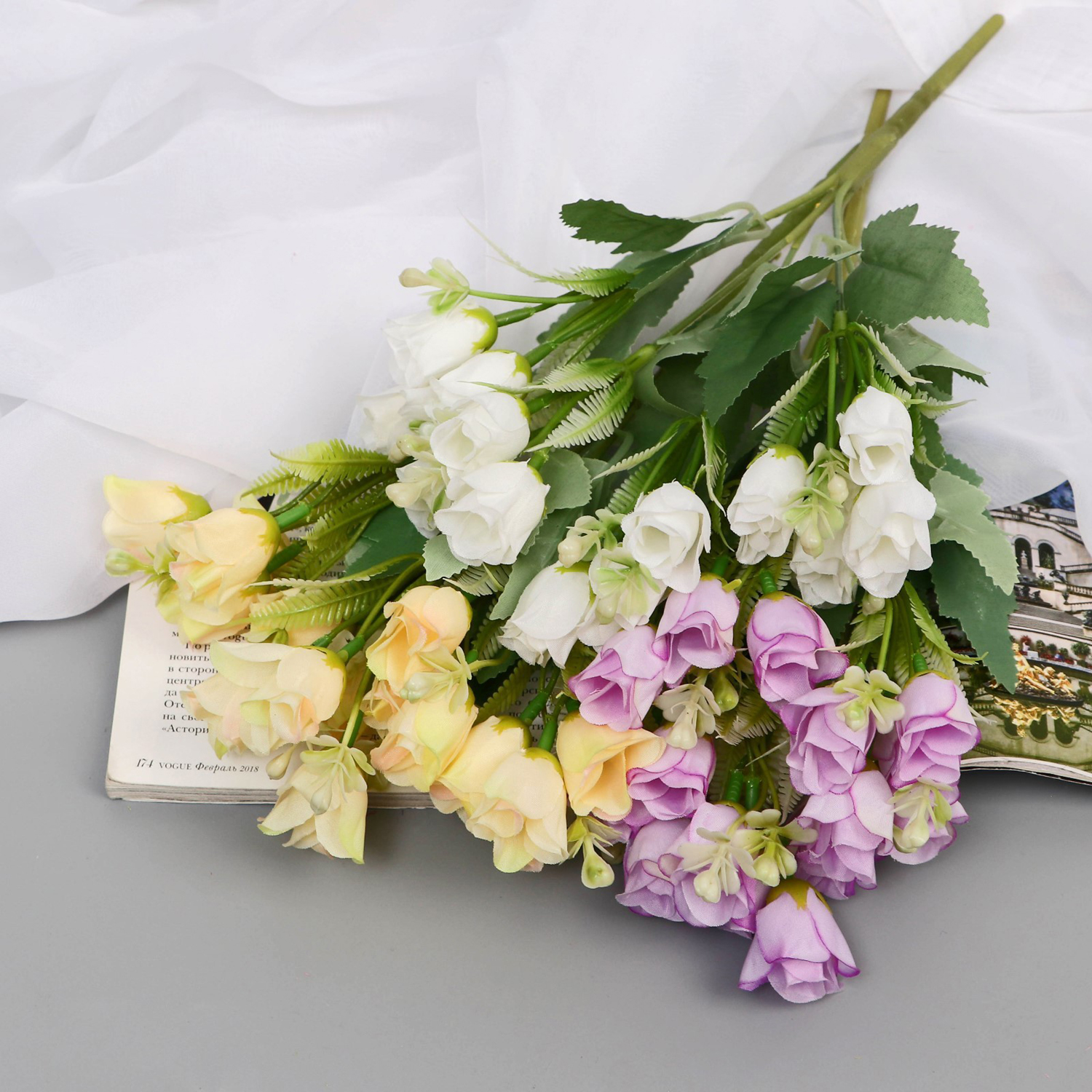 Букет "Роза Софи" 28 см, микс  9913347