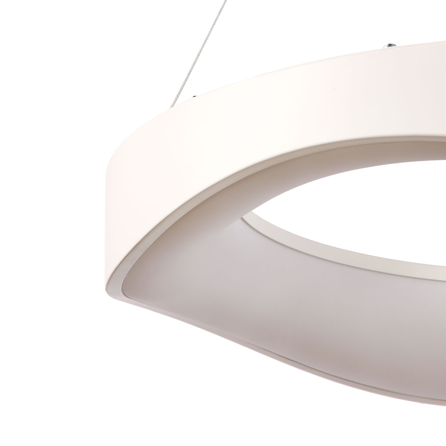 Светильник подвесной светодиодный акриловый 480мм h150см 80W 9224 C LED пульт S=20м2 *1