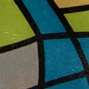 Пленка самоклеящаяся 45см*8м Витражная 9022С Цветная D&B (Китай) *1/20***