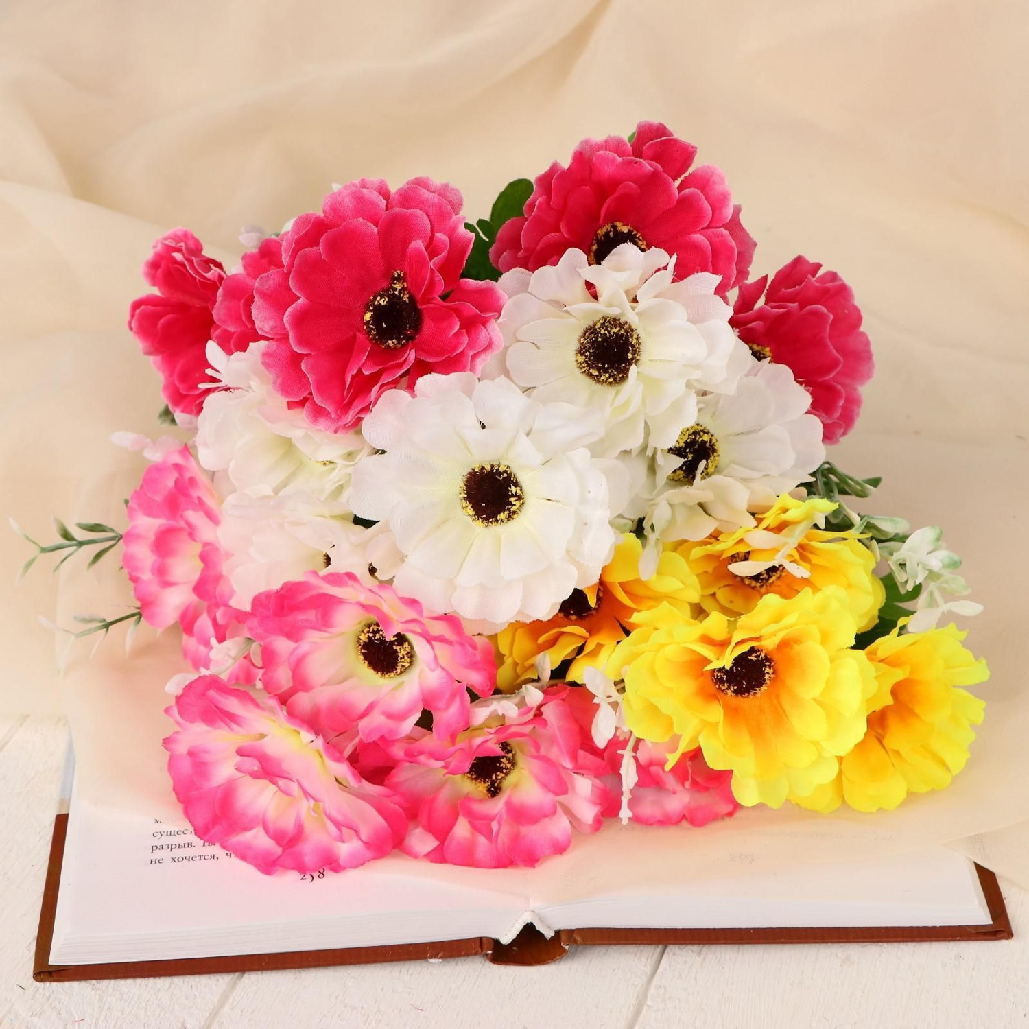 Букет "Каланхоэ" 28 см, микс  5378600