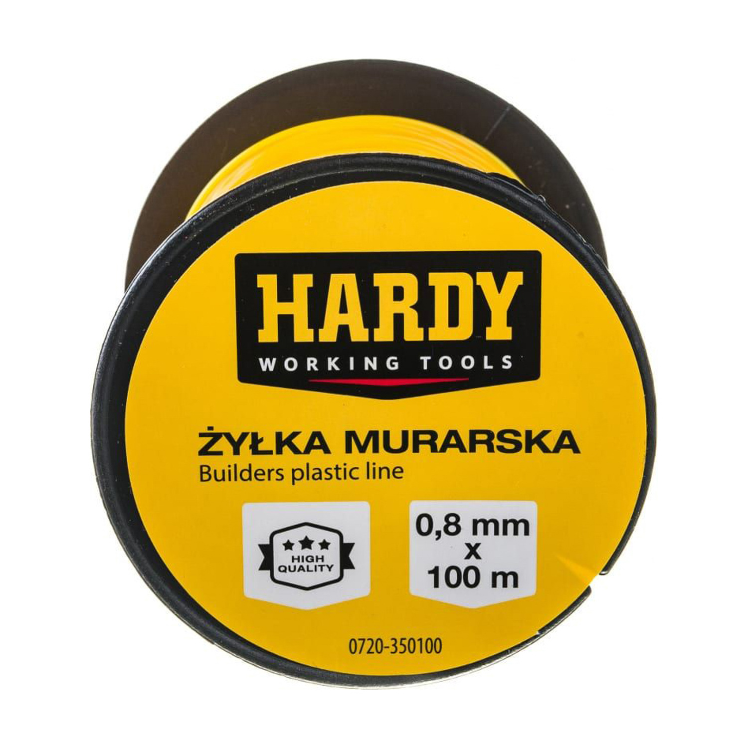 Леска разметочная 100 м d-0,8мм (0720-350100) HARDY *6/60 Леска разметочная 100 м d-0,8мм (0720-350100) HARDY *6/60