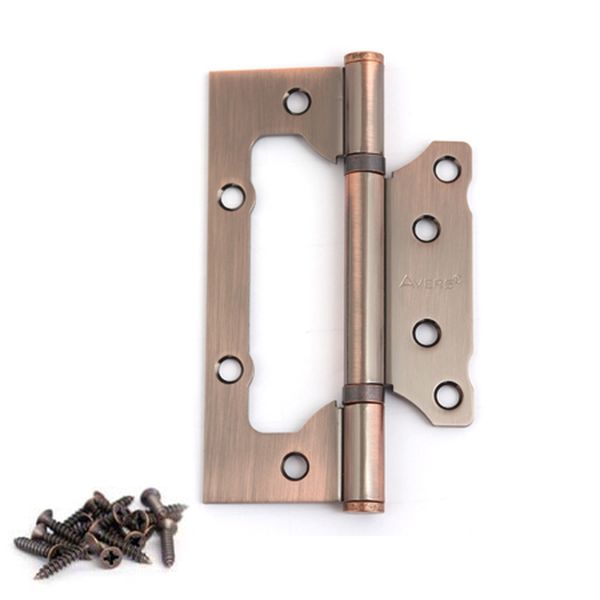 Петля без врезки 125*75*2.5мм МЕДЬ АС (комплект 2шт.) AVERS *1/12/96 Петля без врезки 125*75*2.5мм МЕДЬ АС (комплект 2шт.) AVERS *1/12/96