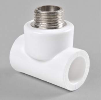 Тройник комбинированный PPRC наруж. резьба Ø 32х3/4"х32 *10/25