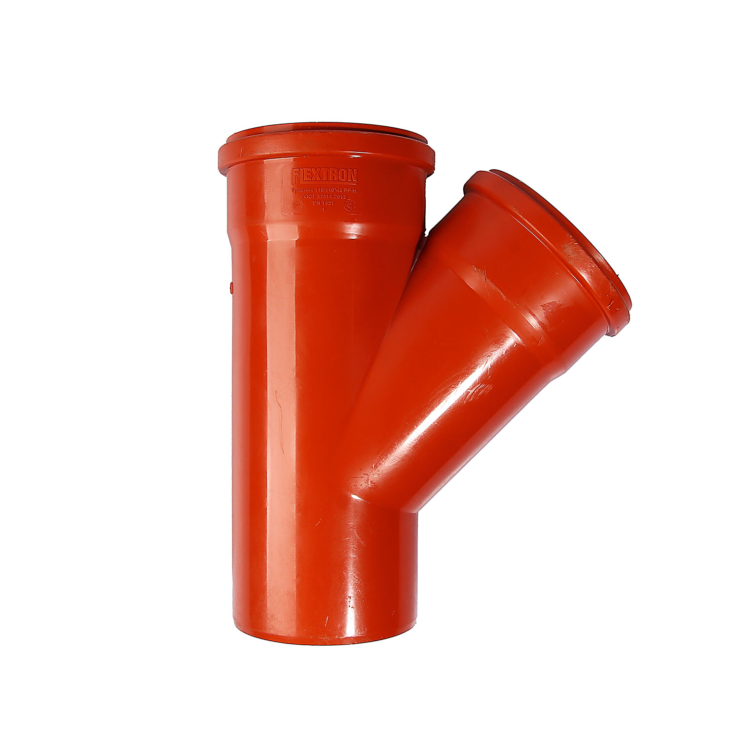 Тройник наружный Ø 110х110 мм 45° *1/7 Тройник наружный Ø 110х110 мм 45° *1/7