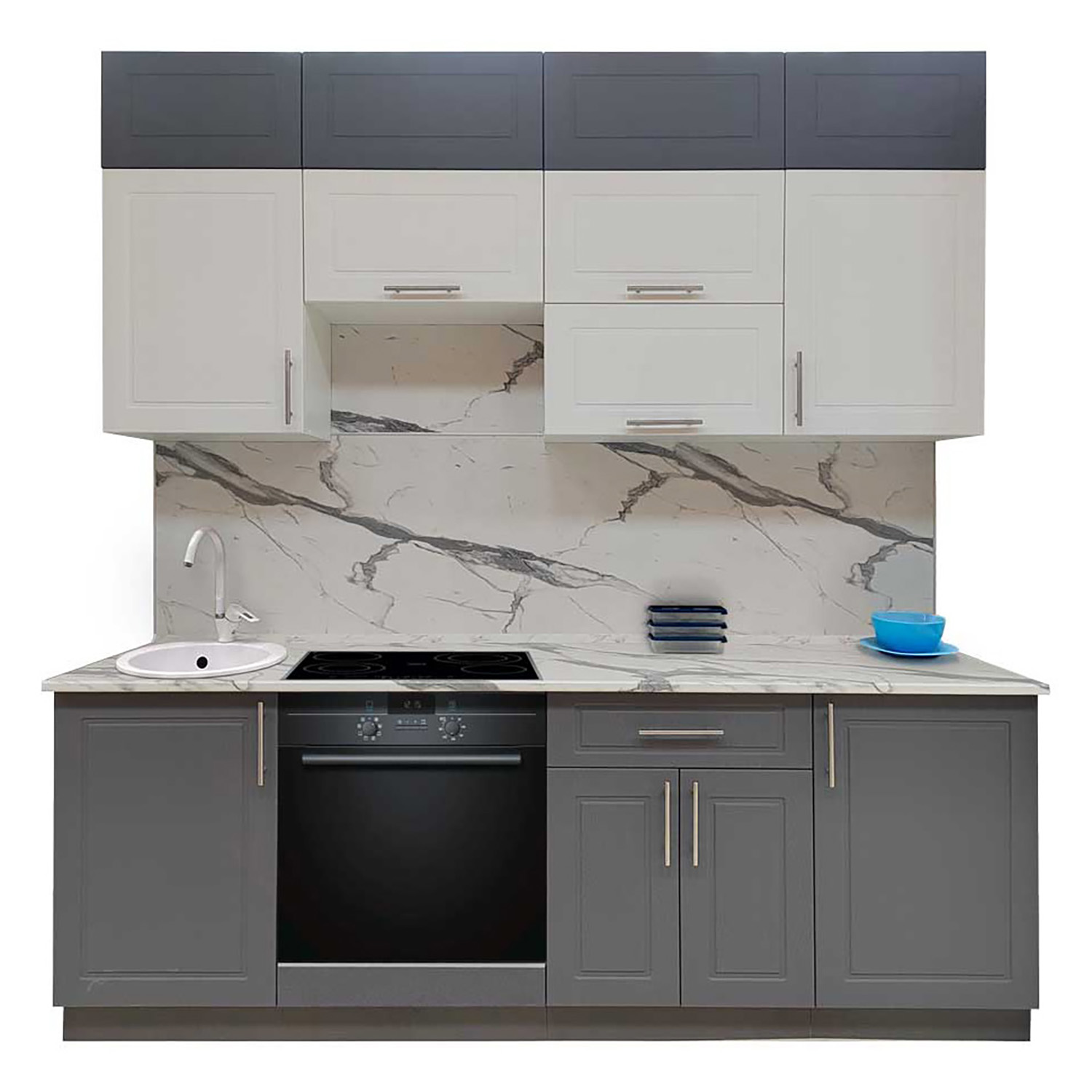 Шкаф навесной 600х300х290 мм BROZEX-WOOD Lux, 3 ярус