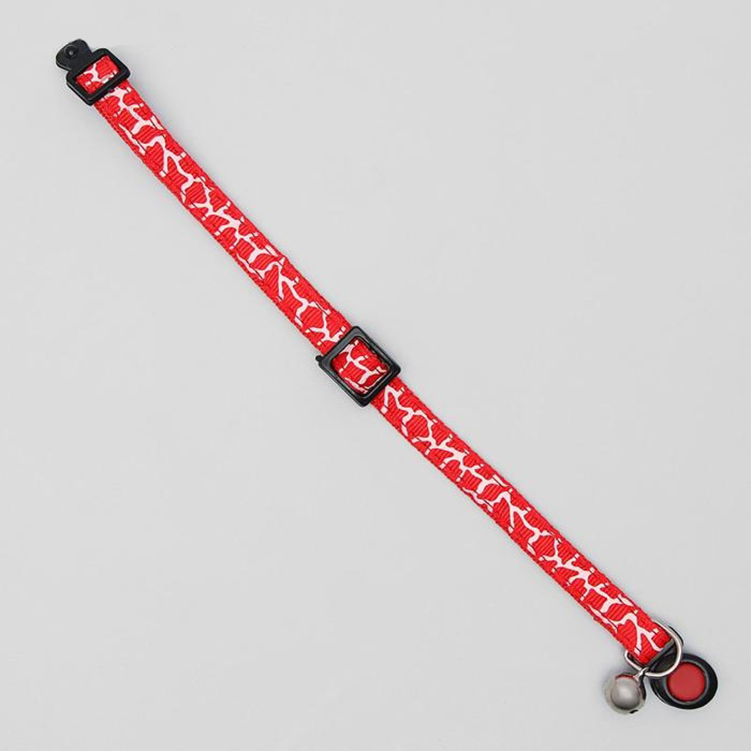 Ошейник кошачий "Жираф", 30 х 1 см, микс цветов 2896917