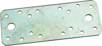 Пластина крепежная 180х65х2 мм Металлист