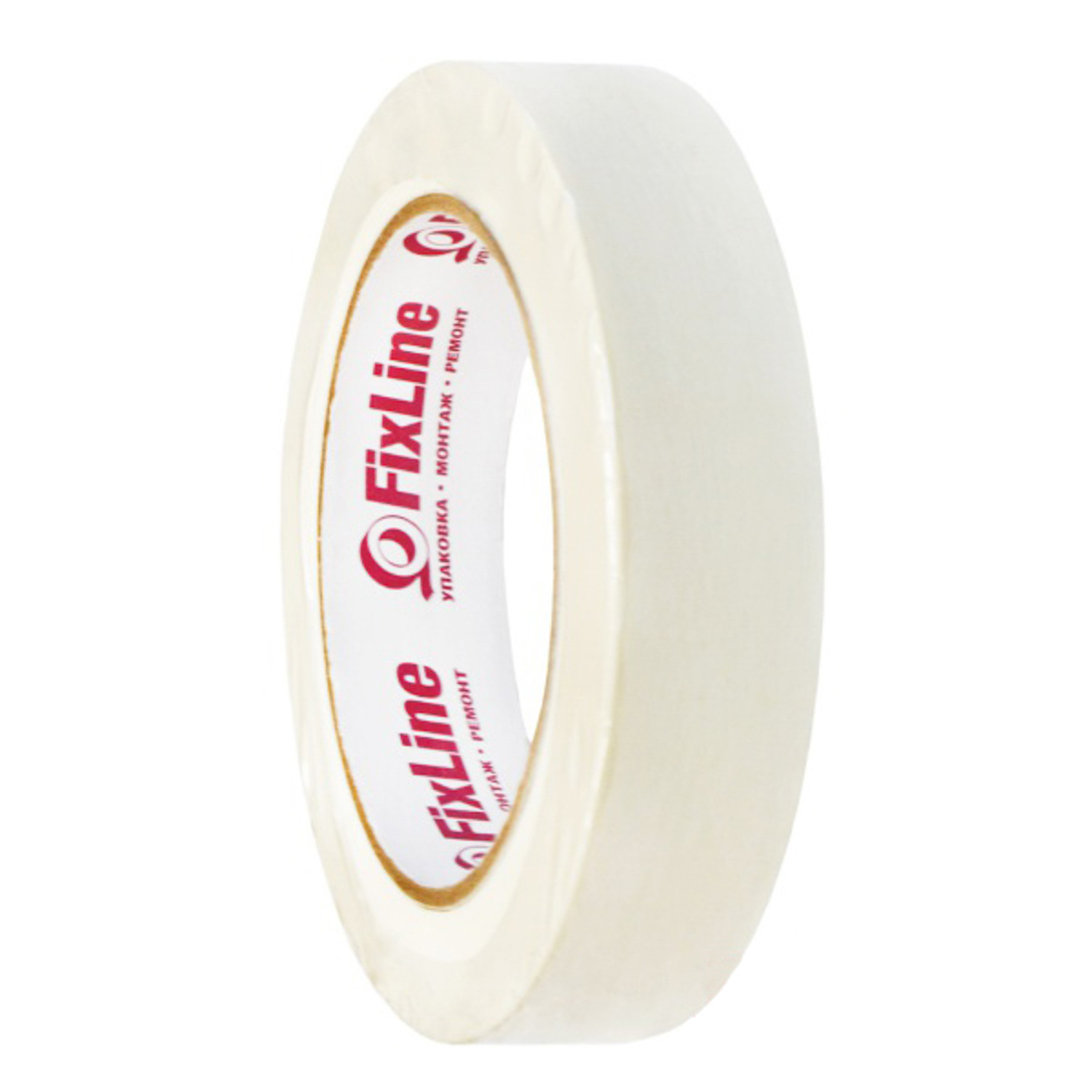 Лента клейкая малярная 24мм х 50м "FixLine" *1/72 Лента клейкая малярная 24мм х 50м "FixLine" *1/72