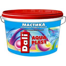 Мастика акриловая 5 л Dali Aquaplast, гидроизоляционная