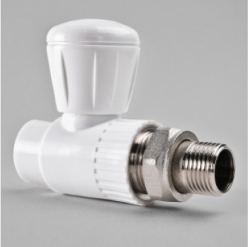 Кран шаровый PPRC д/радиаторов НР Ø 25-1/2" прямой Valfex *1/50