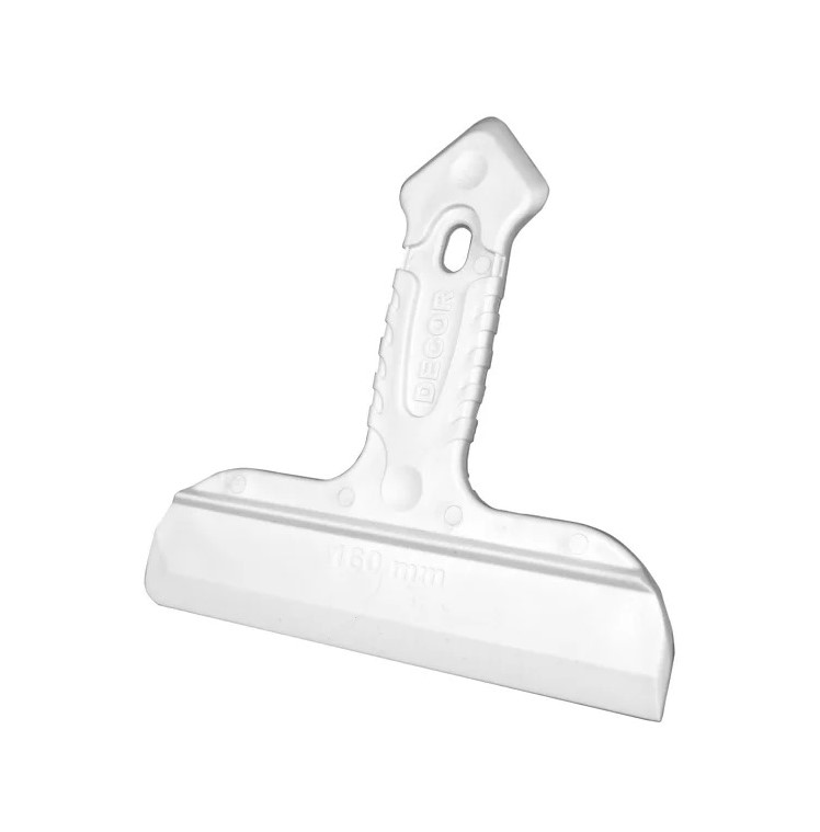 Шпатель для затирки швов 160мм резиновый арт.308-1160 DECOR *5/80/400 Шпатель для затирки швов 160мм резиновый арт.308-1160 DECOR *5/80/400