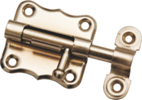 Шпингалет ЗТ-2 малый цинк 614006 *10/200