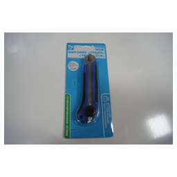 Нож строительный 25мм корпус двухкомпонентный направл.металл фикс.винт (2701010) T4P *1/12/96 Нож строительный 25мм корпус двухкомпонентный направл.металл фикс.винт (2701010) T4P *1/12/96