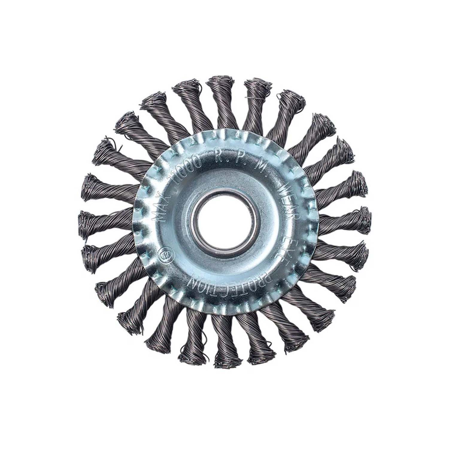 Щетка для УШМ плоская крученая 125мм VIRA арт.575125 *1 Щетка для УШМ плоская крученая 125мм VIRA арт.575125 *1