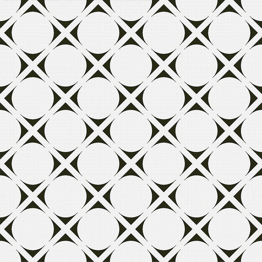 Керамогранит 1.35 м² Lasselsberger Ceramics Роса Рок 00068638, 300х300х7 мм, черно-белый