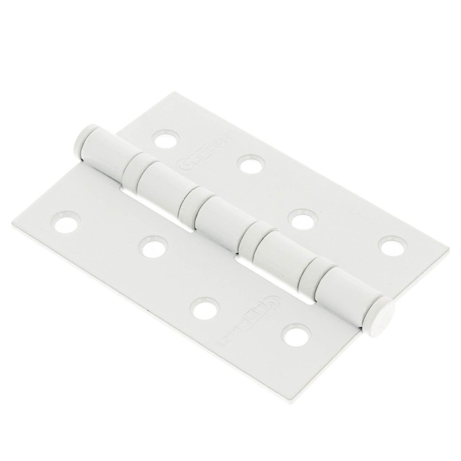 Петля универсальная 100*70*2,5мм БЕЛАЯ FHP-STD (комплект 2шт.) Нора-М *1/10/50