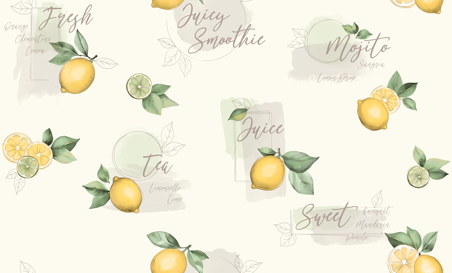 Обои флиз "WallSecret Basic" Mojito 8986-10  10*1,06м *6 Обои флиз "WallSecret Basic" Mojito 8986-10  10*1,06м *6