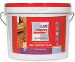 Лак акрил-уретановый паркетный полуматовый 2,5 л PARADE L-50  *1/3/144