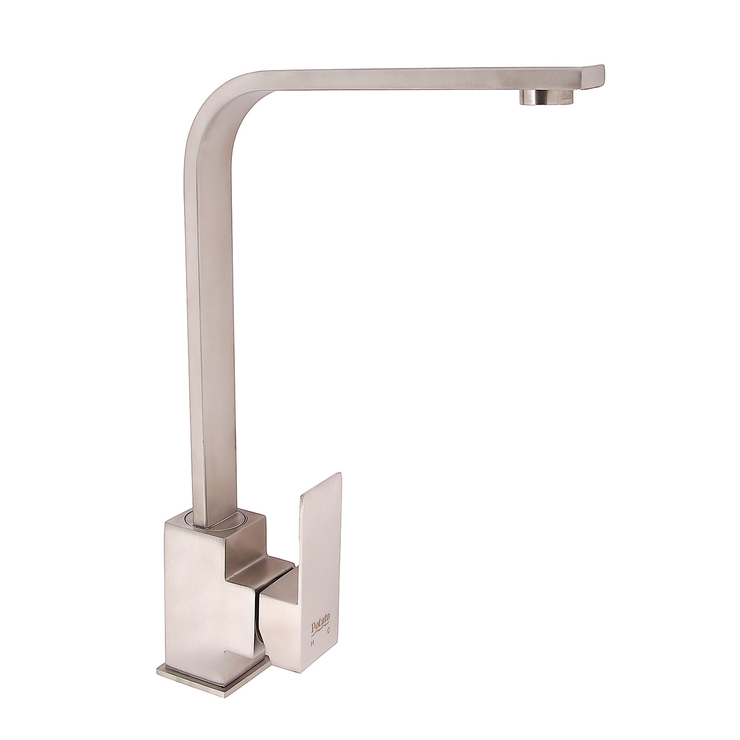 Смеситель для кухни Potato P40304S высокий излив *1/10 Смеситель для кухни Potato P40304S высокий излив *1/10