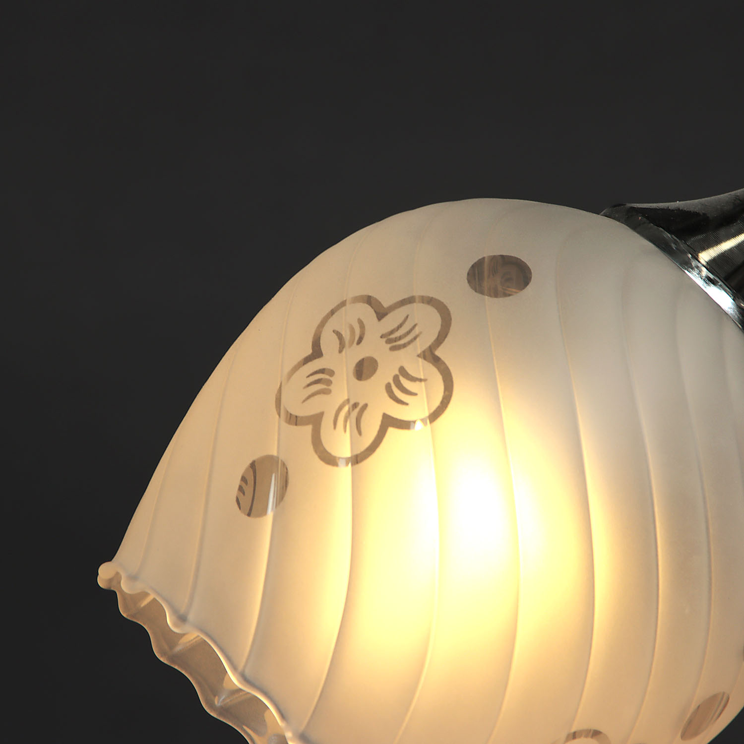 Люстра Verner Lighting А2662/3, 40 Вт, Е27, 3 лампы, черный/хром