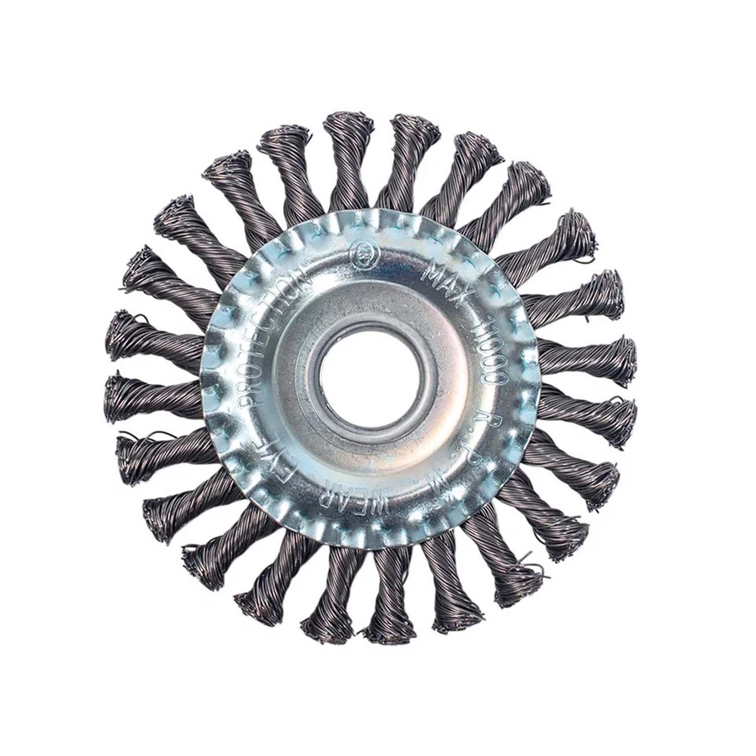 Щетка для УШМ плоская крученая 125мм VIRA арт.575125 *1 Щетка для УШМ плоская крученая 125мм VIRA арт.575125 *1