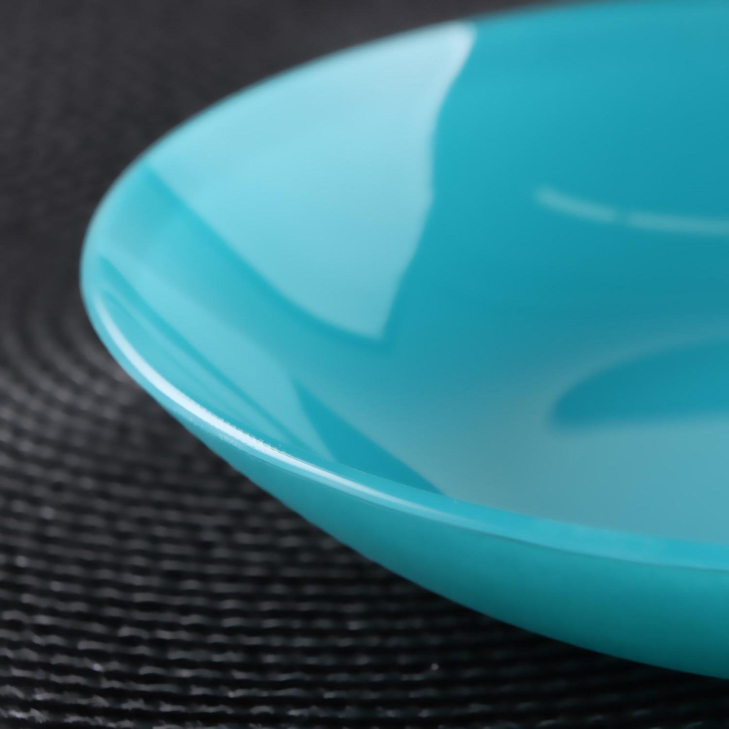 яяяТарелка d=20 см бирюзовая 3555687