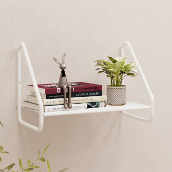 Полка настенная металл. "Барселона 11" 450х245х300мм Белый арт.ПНБ11 Б ("ЗМИ") *1 Полка настенная металл. "Барселона 11" 450х245х300мм Белый арт.ПНБ11 Б ("ЗМИ") *1