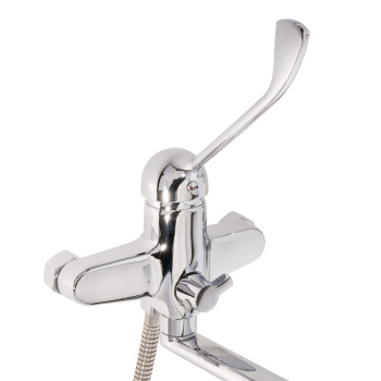 Смеситель универсальный "Potato"плоский излив с переключ. душа (хирургический) P2237 *1/10