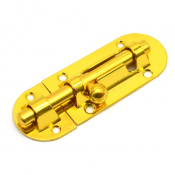 Шпингалет 3" золото Соллер *1/50