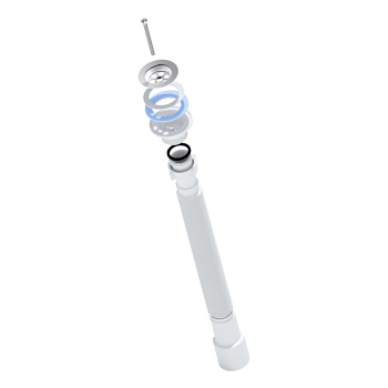 Слив гофрированный 1 1/4" Ани 40*50 удлиненный К 216 (min800-max1550) *1/60