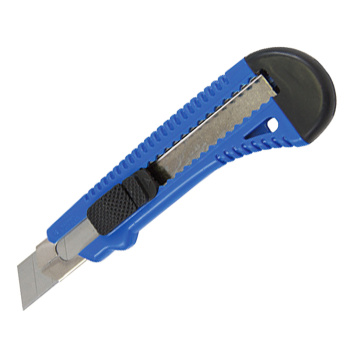 Нож строительный 18мм корпус пластик направл.металл (2701002) T4P *1/12/288 Нож строительный 18мм корпус пластик направл.металл (2701002) T4P *1/12/288