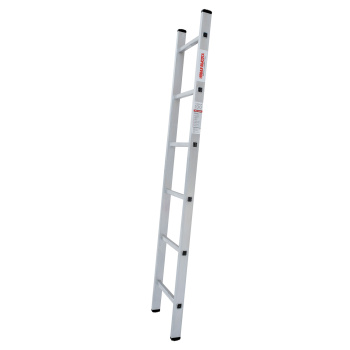 Лестница ПРИСТАВНАЯ алюм. 6 ступеней "Новая высота" общ.дл.1,6м,вес1,9кг,max нагр.150кг 1210106 *1