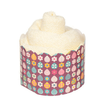 Полотенце махровое 40*40см Сувенир Кулич ванильный Aguarelle *10/30