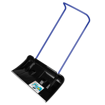 Движок для снега пластик 800*440, на колесиках, метал. ручка "БЕДУИН" (арт.0365) ЦИ*1/10