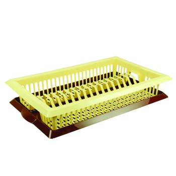 Сушилка для посуды настольная пластм. 480х305х90мм "Мечта хозяйки" Кр./Бел. М1174 *1/4