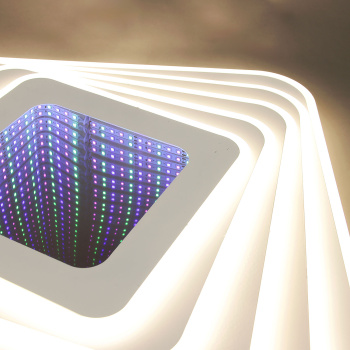 Светильник светодиодный акриловый 500мм 240W H2013 120W*2 white 500 мм с пультом *1