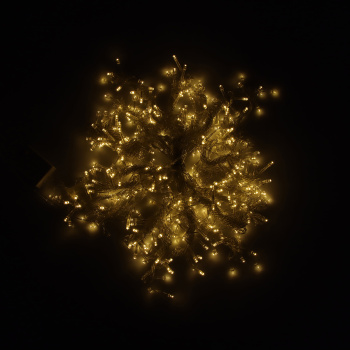 Гирлянда «Занавес» Luazon Lighting, 2х1.5 м, 8 режимов, теплый белый, 360 LED, IP20, 220 В