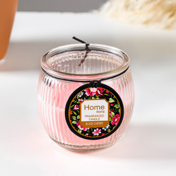 Свеча ароматическая в стекле 7х5,5см 4385142