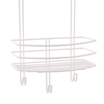 Полка д/ванной Proffero 2-ая с вешалками 25*15*30см, белая П0002005 *2/10 Полка д/ванной Proffero 2-ая с вешалками 25*15*30см, белая П0002005 *2/10