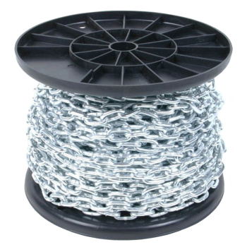 Цепь сварная короткозвенная оцинкованная  6мм SLC DIN766 (20м)   *1