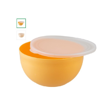 Миска пластм. с крышкой "Line" 2,0л 198х190х100мм арт.596 ("Полимербыт) *1/8