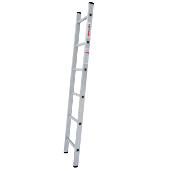 Лестница ПРИСТАВНАЯ алюм. 6 ступеней "Новая высота" общ.дл.1,6м,вес1,9кг,max нагр.150кг 1210106 *1