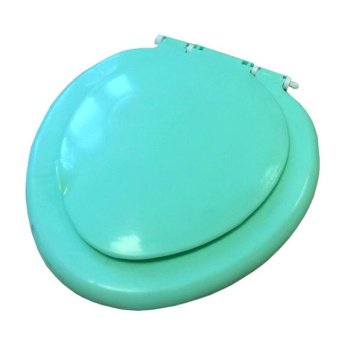 Сиденье для унитаза, 44.5х38.5х3.5 см, светло-зеленый