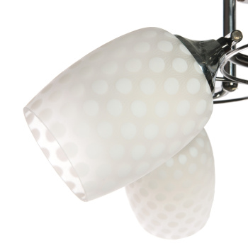 Люстра Verner Lighting А2455/3, 40 Вт, Е27, 3 лампы, черный/хром