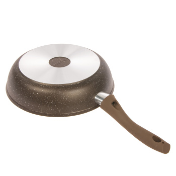 Сковорода алюм. а/приг.литая Kukmara "Мраморная" кофейный d26см выс.борт.60мм смк262а  *1/5