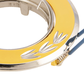 Светильник встраиваемый поворот.СВ 02-01 MR16 50Вт G5.3 мат.зол/никельTDM SQ0359-0002 *1/10/50