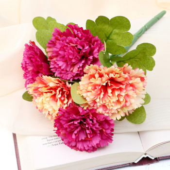 Букет "Гвоздика нежность" 24 см, микс 5664377