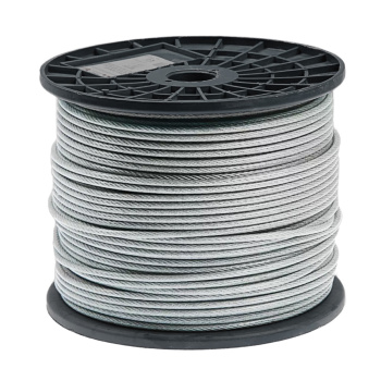 Трос стальной в оплетке 2/3мм (100м) *1/4