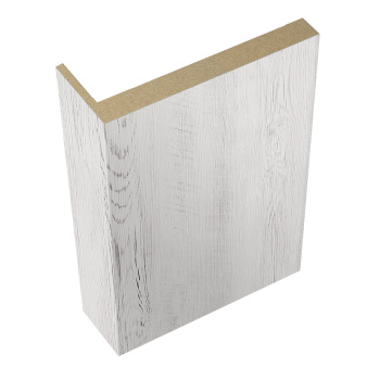 Наличник ПВХ телескопический САНТОРИНИ БЕЛЫЙ 70*2150мм BROZEX-WOOD *10